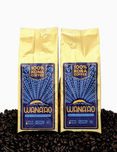Load image into Gallery viewer, Two(2)  7oz Bags of pure 100% Kona Coffee
