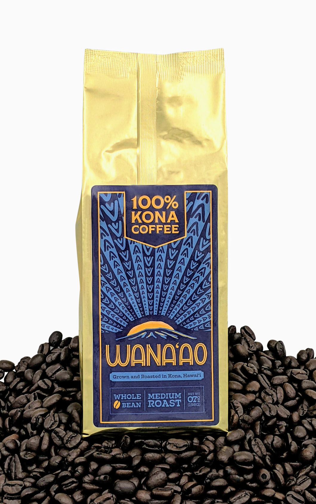 7oz Bag of pure 100% Kona Coffee