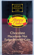 Load image into Gallery viewer, 6-Pack of 8oz Chocolate Macadamia Nut Fudge Brownie Cakes
