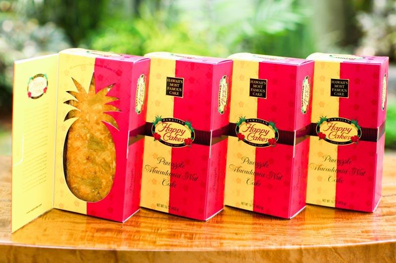 FIVE-pack of 16oz Original Pineapple Macadamia Nut Happy Cakes